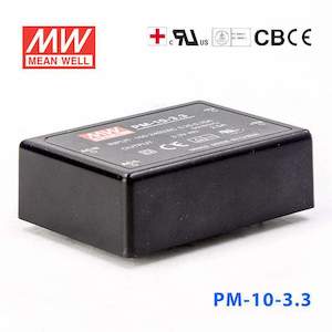 Ac Dc Power Supply: Mean Well PM-10-3.3 Power Supply 10W 3.3V