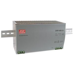Din Rail: Mean Well DRP-480-24 AC-DC Industrial DIN rail power supply 480W