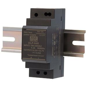 Din Rail: Mean Well DLP-04R DALI Ultra Slim Bus Power Supply Output 18.7VDC at 0.24A Rail type