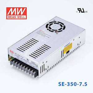 Enclosed Screw Terminal: Mean Well SE-350-7.5 Power Supply 345W 7.5V