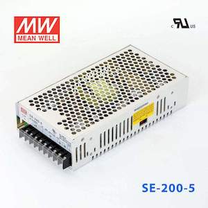 Enclosed Screw Terminal: Mean Well SE-200-5 Power Supply 200W 5V