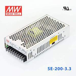 Enclosed Screw Terminal: Mean Well SE-200-3.3 Power Supply 132W 3.3V