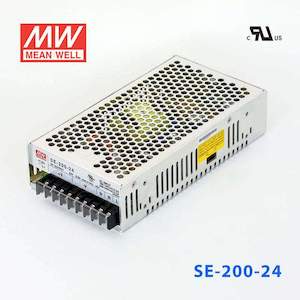 Enclosed Screw Terminal: Mean Well SE-200-24 Power Supply 200W 24V