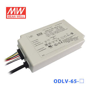 Constant Voltage: Mean Well ODLV-65A-24 Power Supply 65W 24V (Auxiliary DC output)