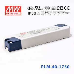 Mean Well PLM-40-1750 Single Output LED Power Supply 40W