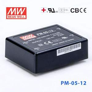 Open Frame Pcb: Mean Well PM-05-12 Power Supply 5W 12V