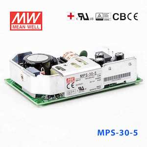 5v: Mean Well MPS-30-5 Power Supply 30W 5V