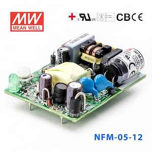 12v: Mean Well NFM-05-12 Power Supply 5W 12V
