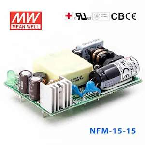 15v: Mean Well NFM-15-15 Power Supply 15W 15V