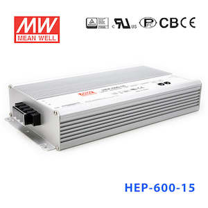 15v: Mean Well HEP-600-15A Power Supply 540W 15V