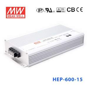 15v: Mean Well HEP-600-15 Power Supply 540W 15V