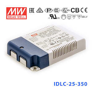 350ma: Mean Well IDLC-25A-350 Power Supply 25W 350mA (Auxiliary DC output)