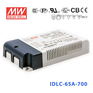 Mean Well IDLC-65A-700 Power Supply 65W 700mA (Auxiliary DC output)