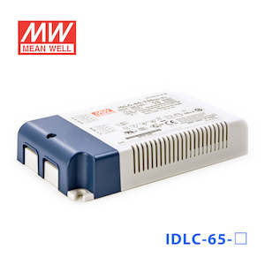 1050ma: Mean Well IDLC-65-1050 Power Supply 65W 1050mA, Dimmable