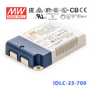 1050ma: Mean Well IDLC-25-1050 Power Supply 25W 1050mA, Dimmable