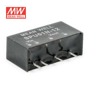 Dc Dc Converter: Mean Well SPU01N-12 DC-DC Converter - 1W - 21.6~26.4V in 12V out