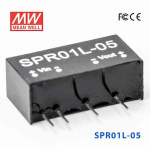 Dc Dc Converter: Mean Well SPR01L-05 DC-DC Converter - 1W - 4.5~5.5V in 5V out