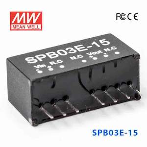Dc Dc Converter: Mean Well SPB03E-15 DC-DC Converter - 3W - 4.5~9V in 15V out