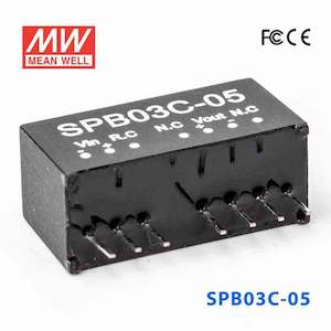 By Input Voltage: Mean Well SPB03C-05 DC-DC Converter - 3W - 36~72V in 5V out