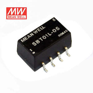 View All 2: Mean Well SBT01L-05 DC-DC Converter - 1W 5V DC in 5V out