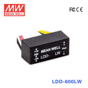 Mean Well LDD-600LW DC/DC LED Driver CC 600mA - Step-down