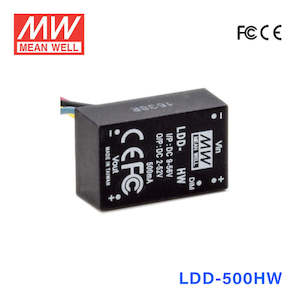 Mean Well LDD-500HW DC/DC LED Driver CC 500mA - Step-down