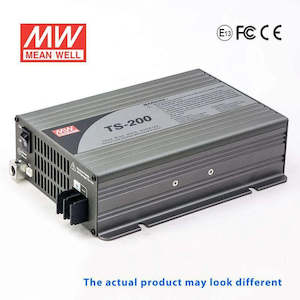 110vac: Mean Well TS-200-124F True Sine Wave 200W 110V 10A - DC-AC Power Inverter