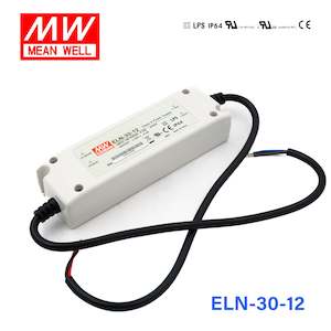 View All 1: Mean Well ELN-30-12 LED Power Supplies 30W 12V 2.5A