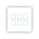 Ltech EDA3 3 Switch Touch Panel - DALI Master Dimmer