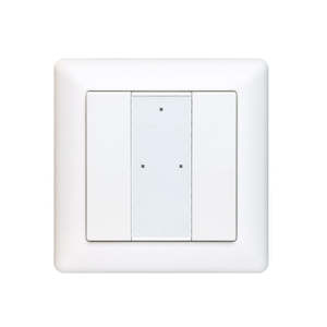Sunricher DALI2 Wall Panel, 2 Buttons, White