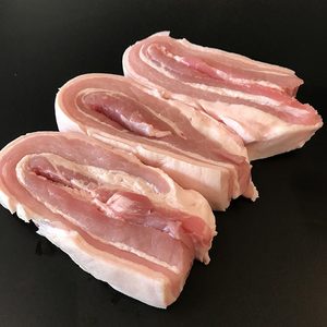 Products: Pork Belly Slices – 500g