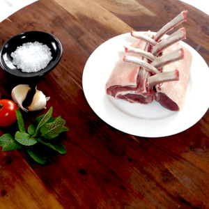 Products: Lamb racks – Frenched (skin on) 450-550 g