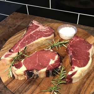 Products: Dry Aged Steak Sampler (30 – 44 days)