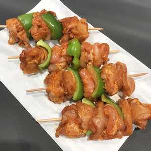 Products: Bird & Barrow Chicken Kebabs (free range, antibiotic free) each