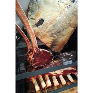 Products: Dry Aged AngusPure beef tomahawk steak