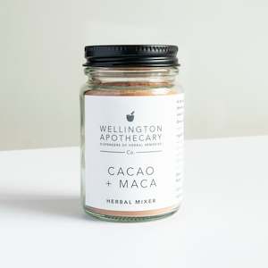 Medicinal Food: Cacao + Maca Herbal Mixer