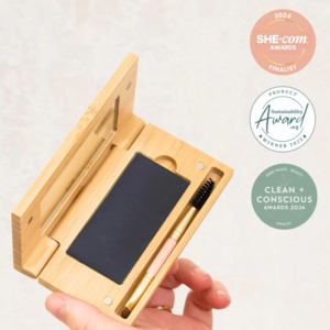 Botanical Skincare: Mud Cake Mascara Compact