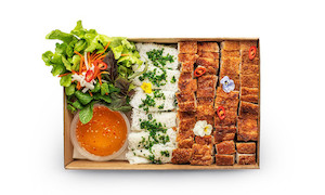 Products: Cantonese Style Roasted Pork with Crackling Skin Dragons Restaurant