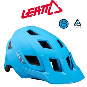 LEATT Helmet MTB All MTN 1.0 V24 Cyan - Medium 55-59cm