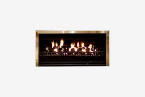 Indoor Gas Fire: Living Flame Thermoflow Gas Fireplace