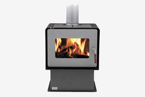 Woodsman: Woodsman Flare Charcoal Pedestal Wood Burner