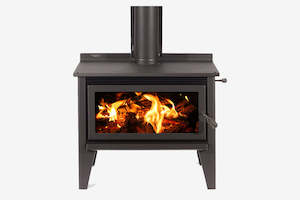 Metro: Metro Mega Rad Wood Burner - Optn - WET