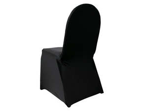 Reception: Black Lycra Chair Cover