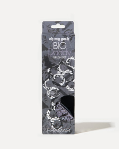 Framar Oh My Goth Big Daddy Brush Set (3pc) - Limited Edition - Chi Hair NZ