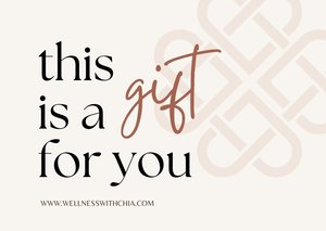 Products: Wellness With Chia Gift Voucher - Integrative Wellness - Wellness With Chia