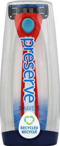 Safety Razors: Preserve Shave 5 Razor - Red
