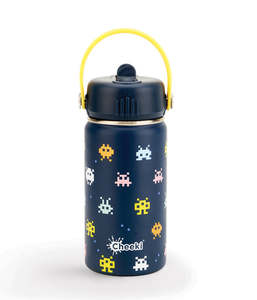 Back To School: Cheeki - Insulated Kids Little Adventurer Bottle - Arcade (400ml)