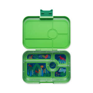 Yumbox - Leakproof Bento Box For Kids and Adults - Tapas Jurassic Green