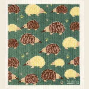 Mothers Day 1: Retro Kitchen - Biodegradable Dish Cloth - Echidnas