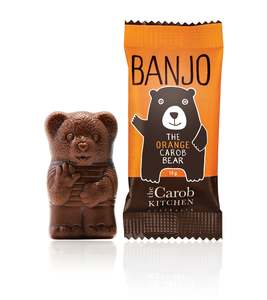 The Carob Kitchen - Banjo The Carob Bear - Orange (15g)